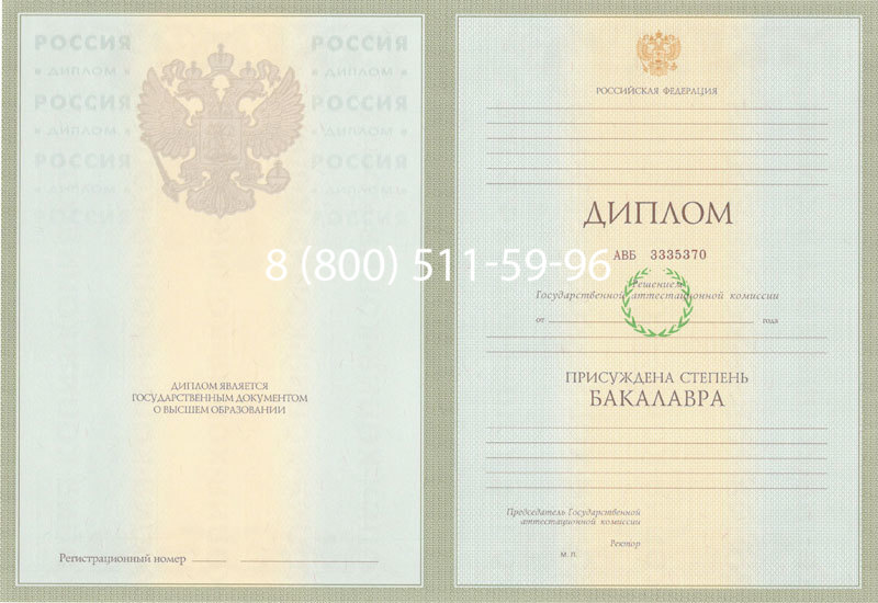 Купить Диплом бакалавра 2003-2009 годов в Пушкино