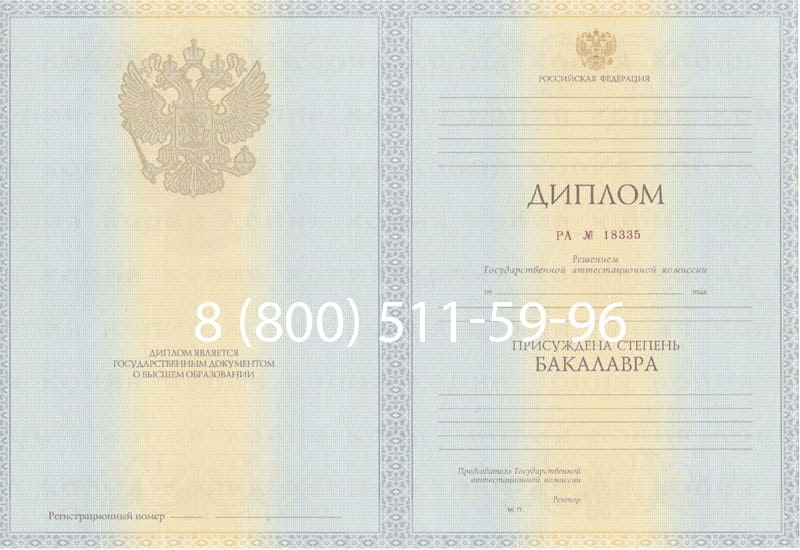 Купить Диплом бакалавра 2012-2013 годов в Пушкино