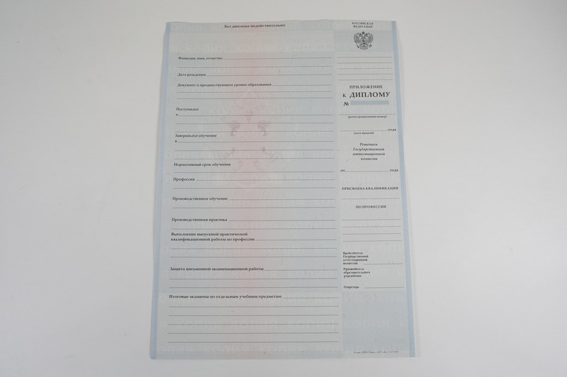 Диплом о начальном образовании 2007-2009 годов в Пушкино Диплом о начальном образовании 2007-2009 годов в Пушкино