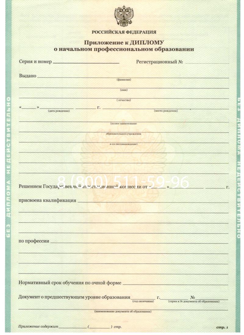 Заказать Диплом ПТУ 2014-2024 года в Пушкино